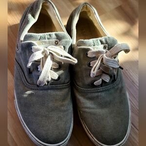 L.L. Bean Sunwashed Sneaker in Sage Green